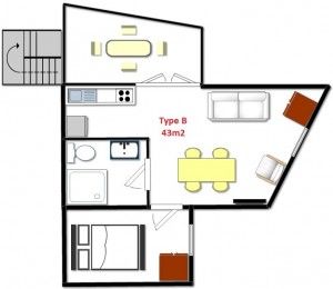 Apartman za 2-4 osobe