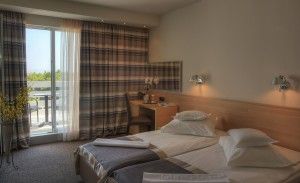 Double/triple room, park side